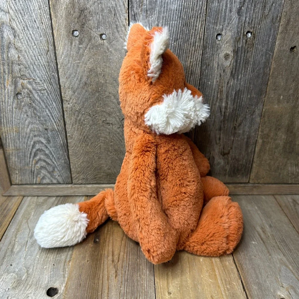 Jellycat Bashful Fox Medium Orange White Plush Stuffed Animal Toy 12 Inch